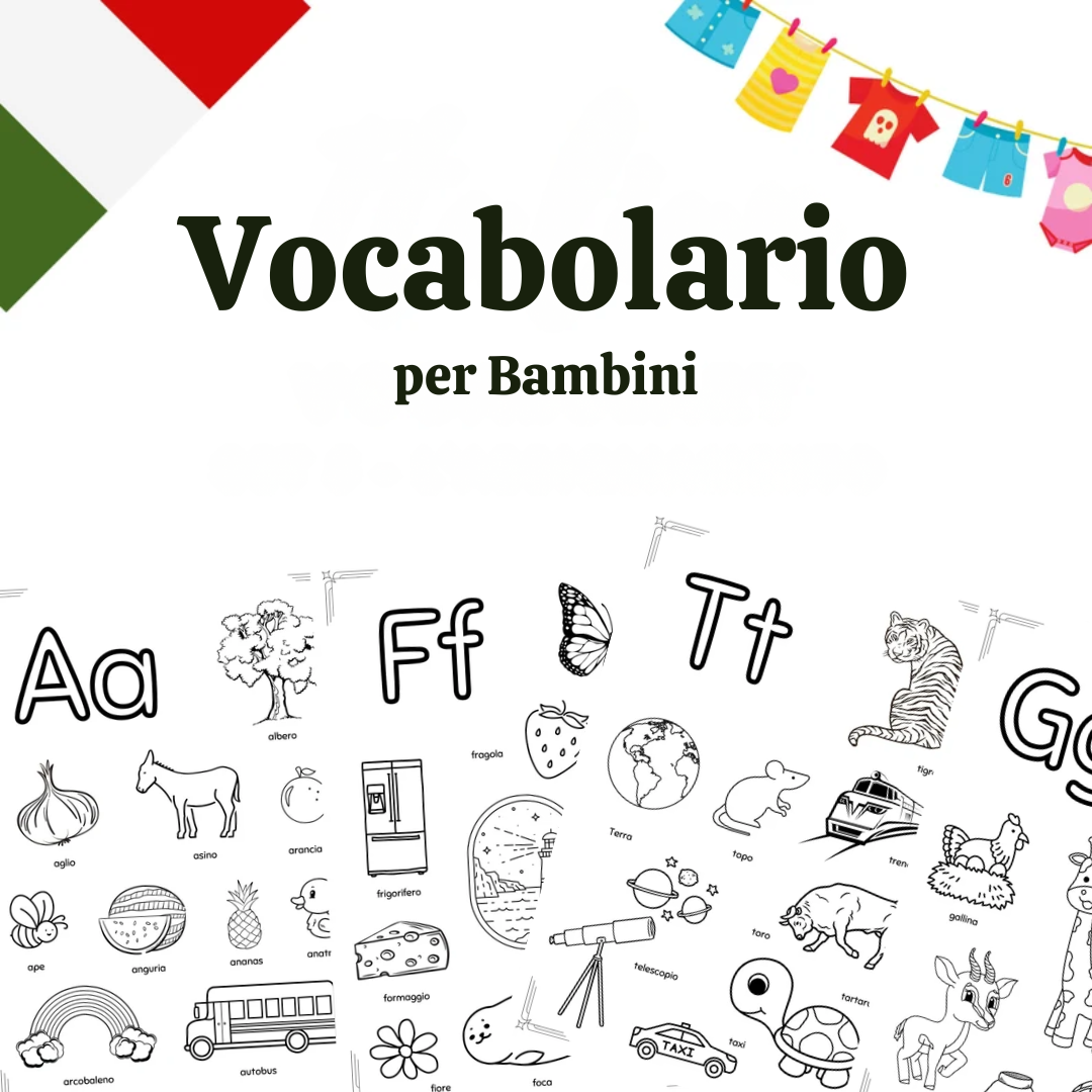 Super Pack Educativo - +168 Parole per Bambini